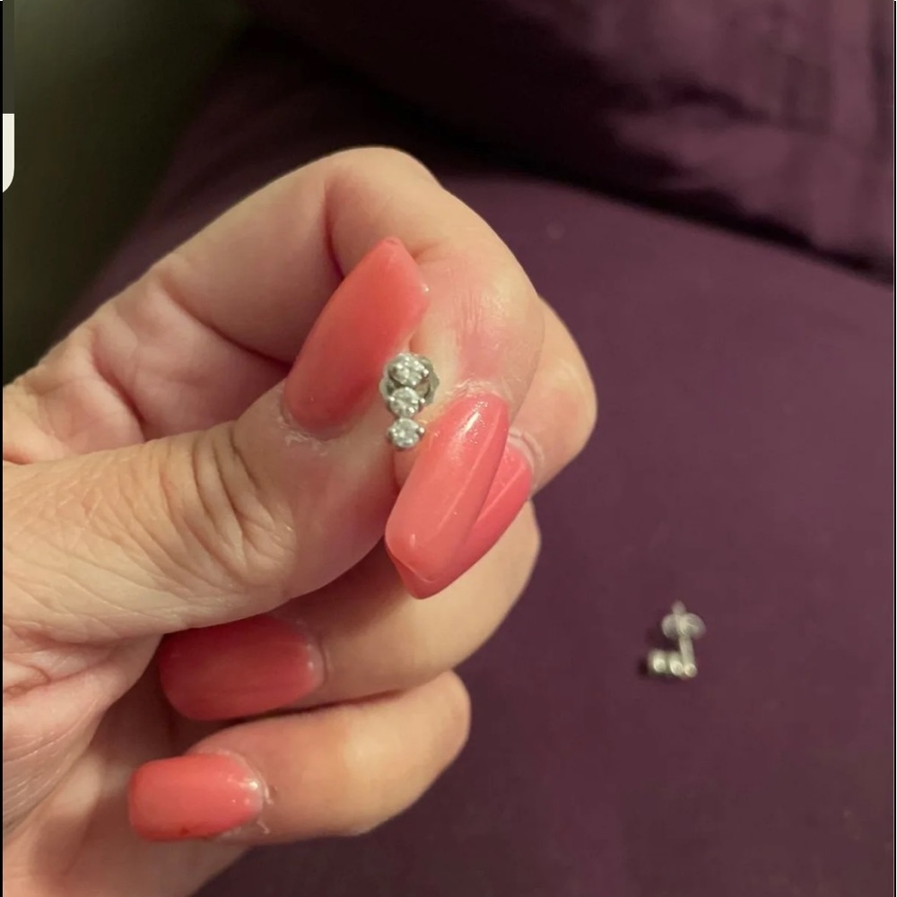 Diamond earrings
